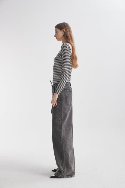 Striped Reversible Top