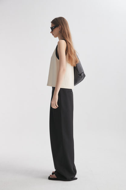 Contrasting Trim Top