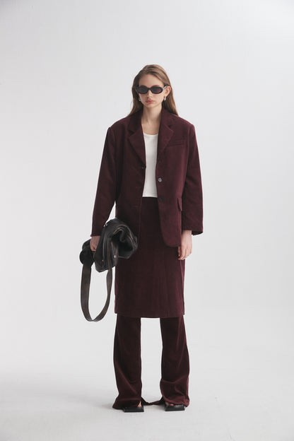 SLO Vintage Constructed Suit – Skirt