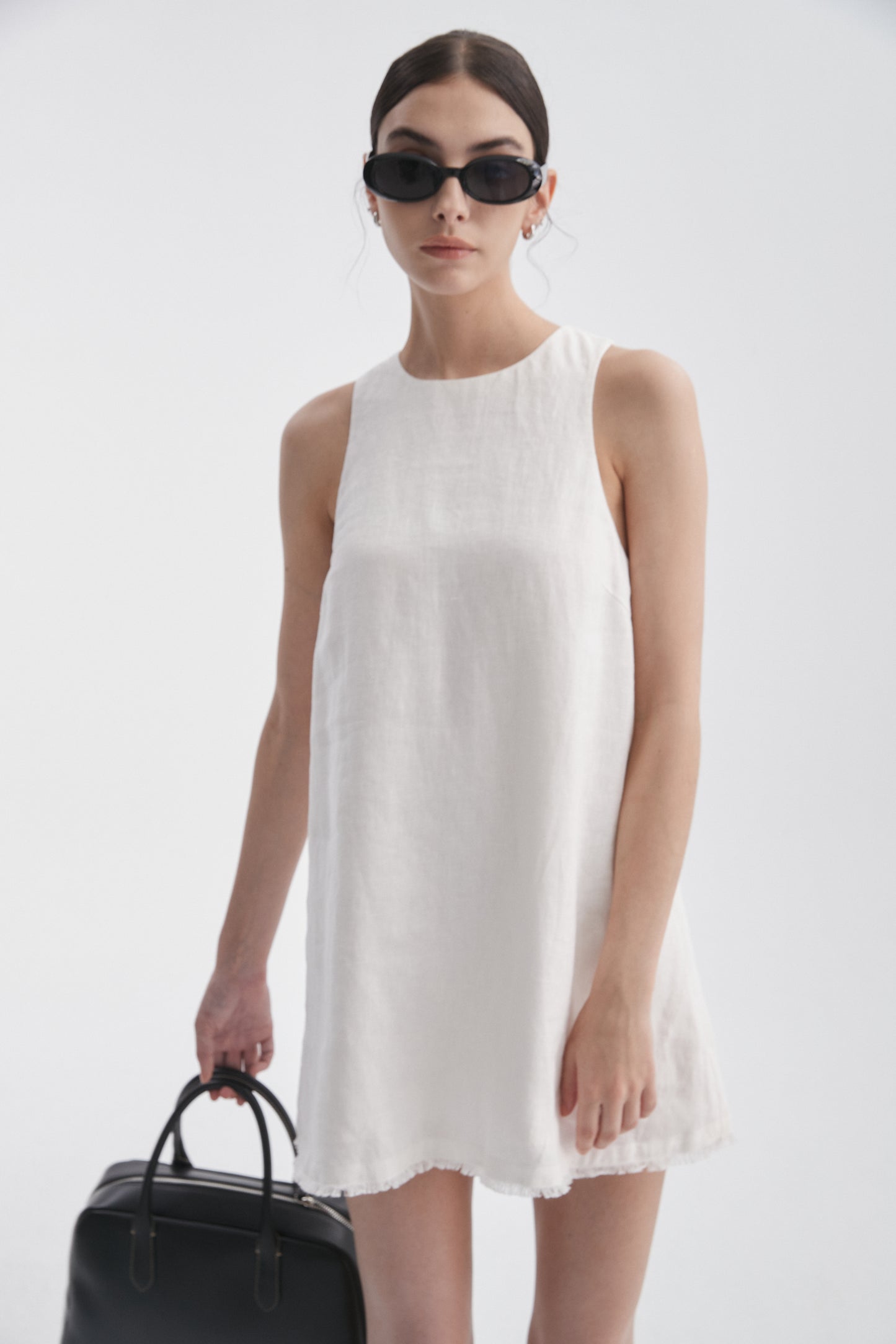 Linen Shift Dress