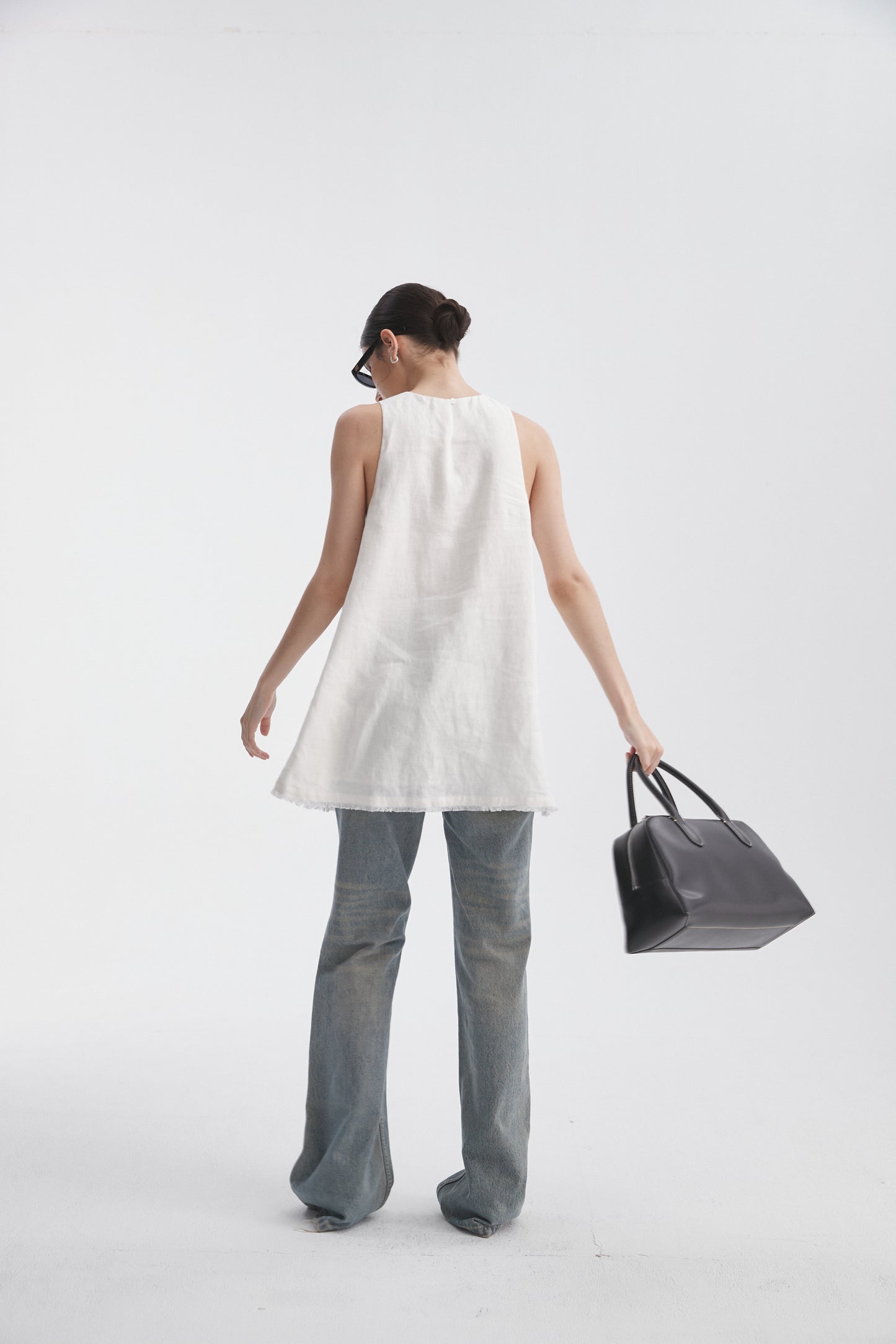 Linen Shift Dress