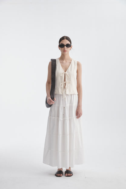 Tiered Maxi Skirt