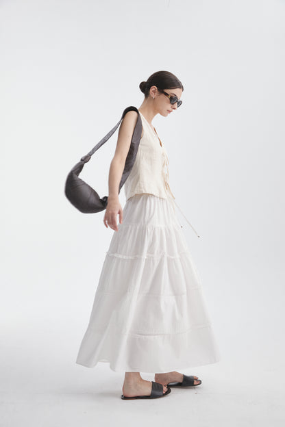 Tiered Maxi Skirt