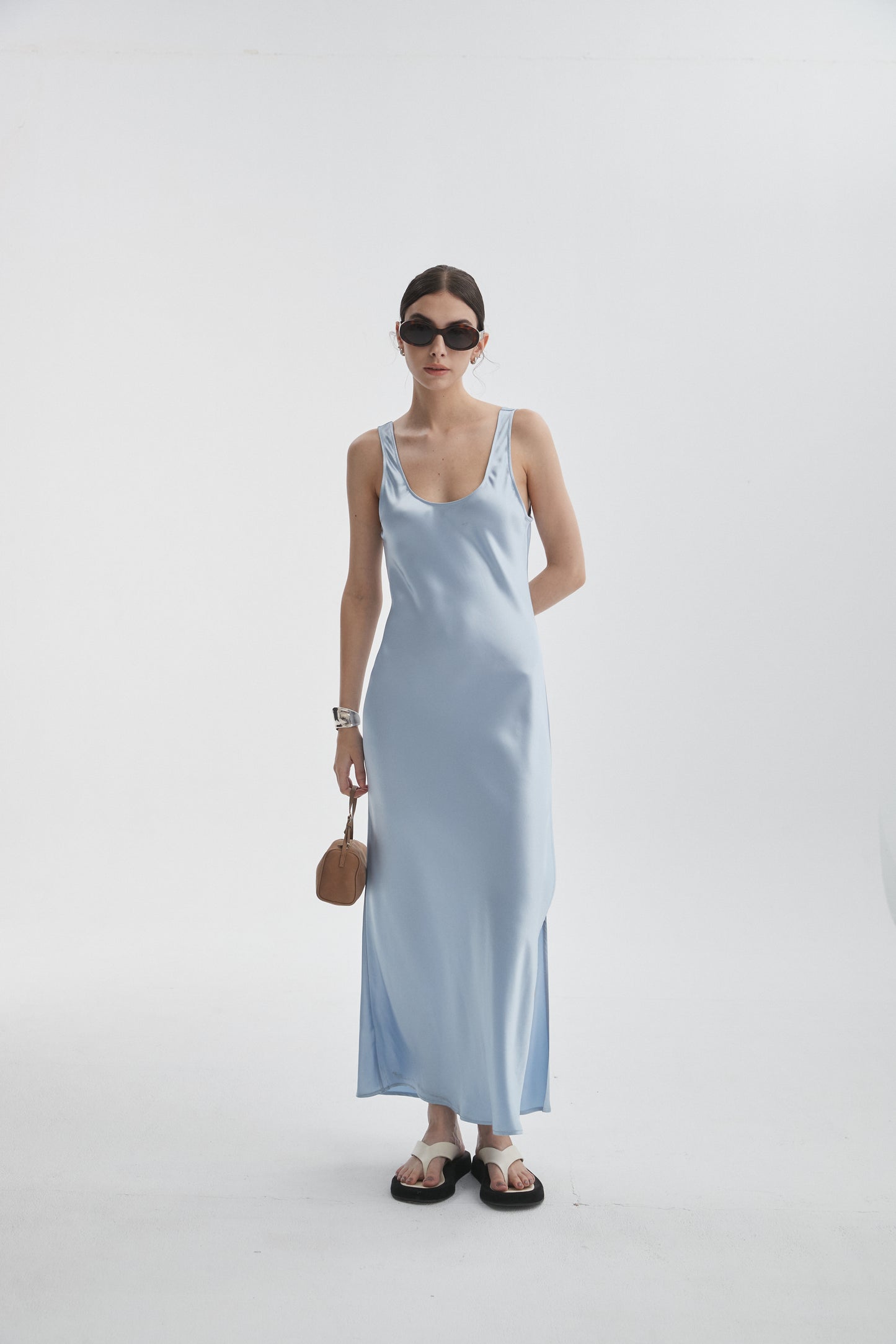 Satin Slip Dress