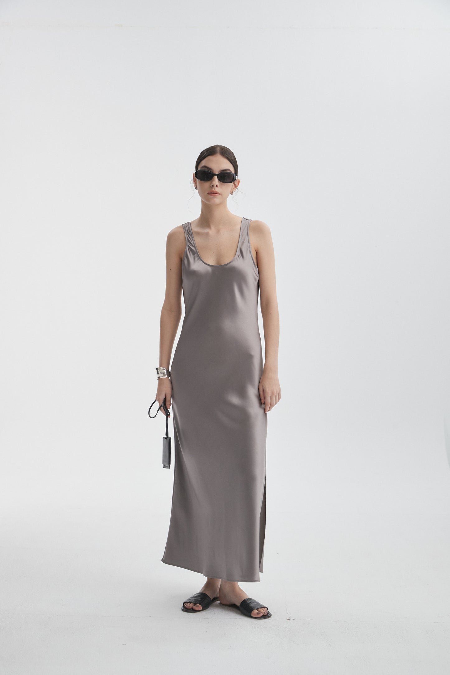 Satin Slip Dress