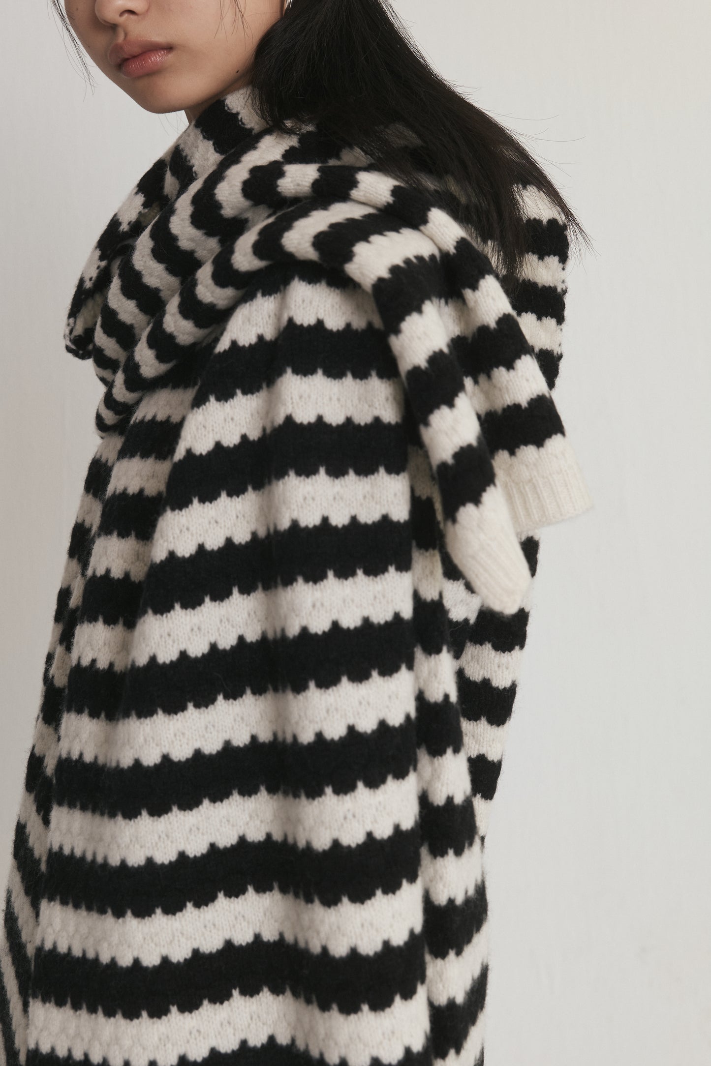 Wool Scarf in Stripe