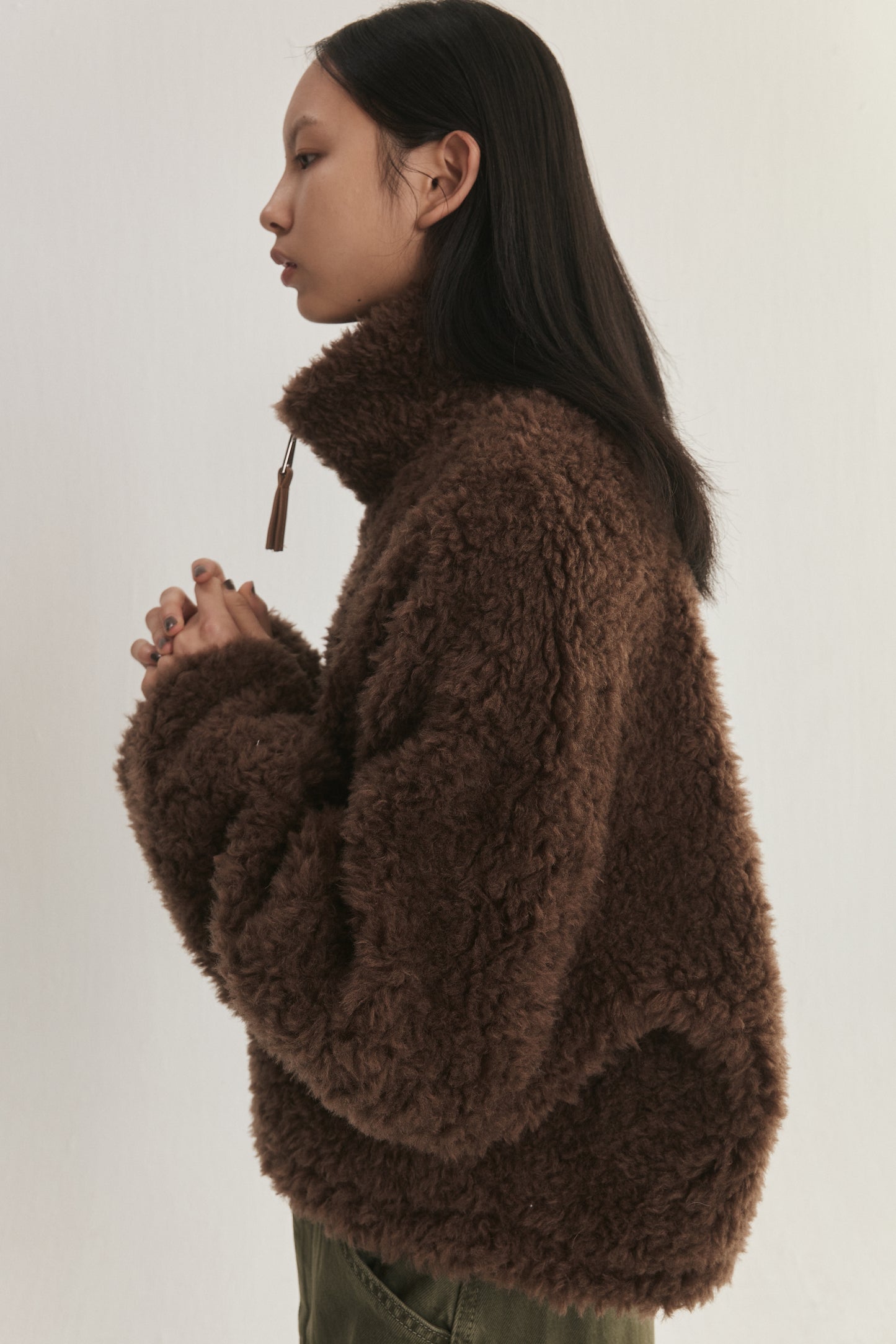 Teddy Wool Fleece Jacket