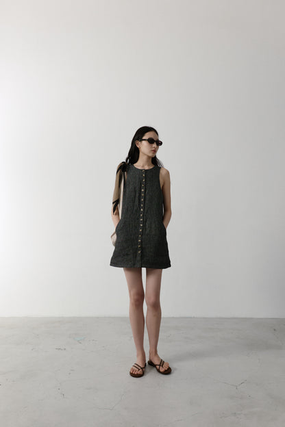 Island Memoir Linen Dress