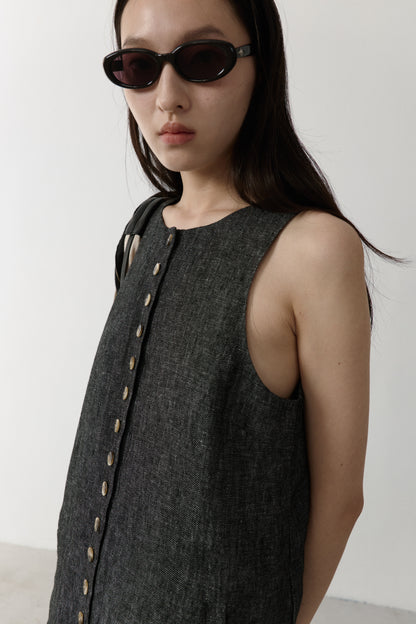 Island Memoir Linen Dress