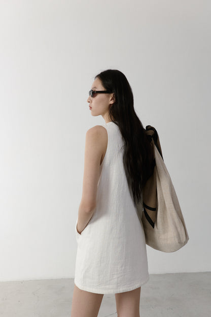 Island Memoir Linen Dress