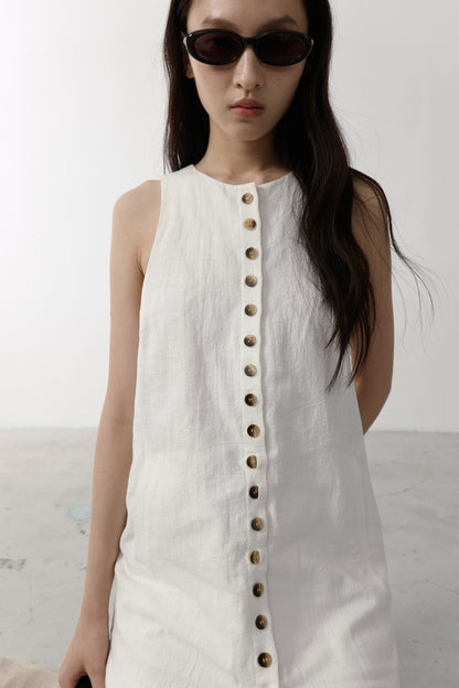 Island Memoir Linen Dress