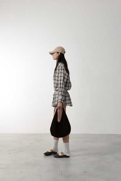 Jeju Stroll Shirt Dress Romper
