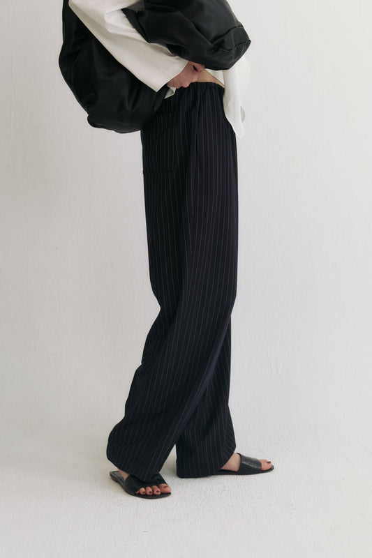 Easy Pinstripe Trousers