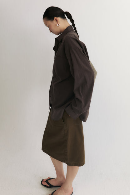 90s Belted Cargo Skirt
