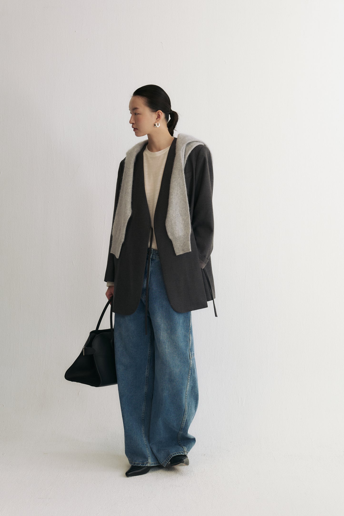 The Silent Statement Collarless Blazer