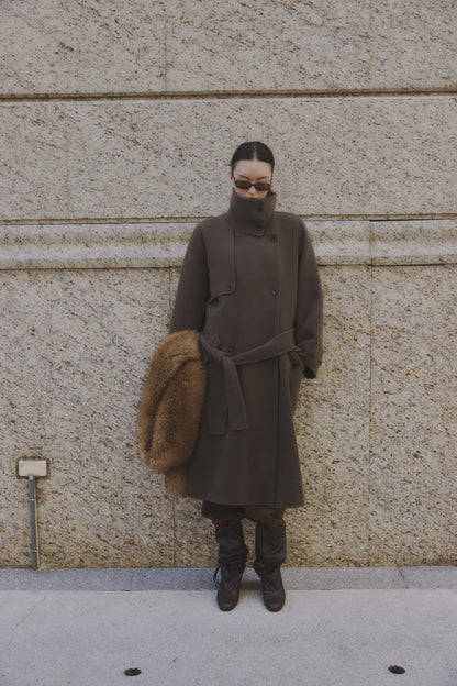 Le Voyageur Wool Coat