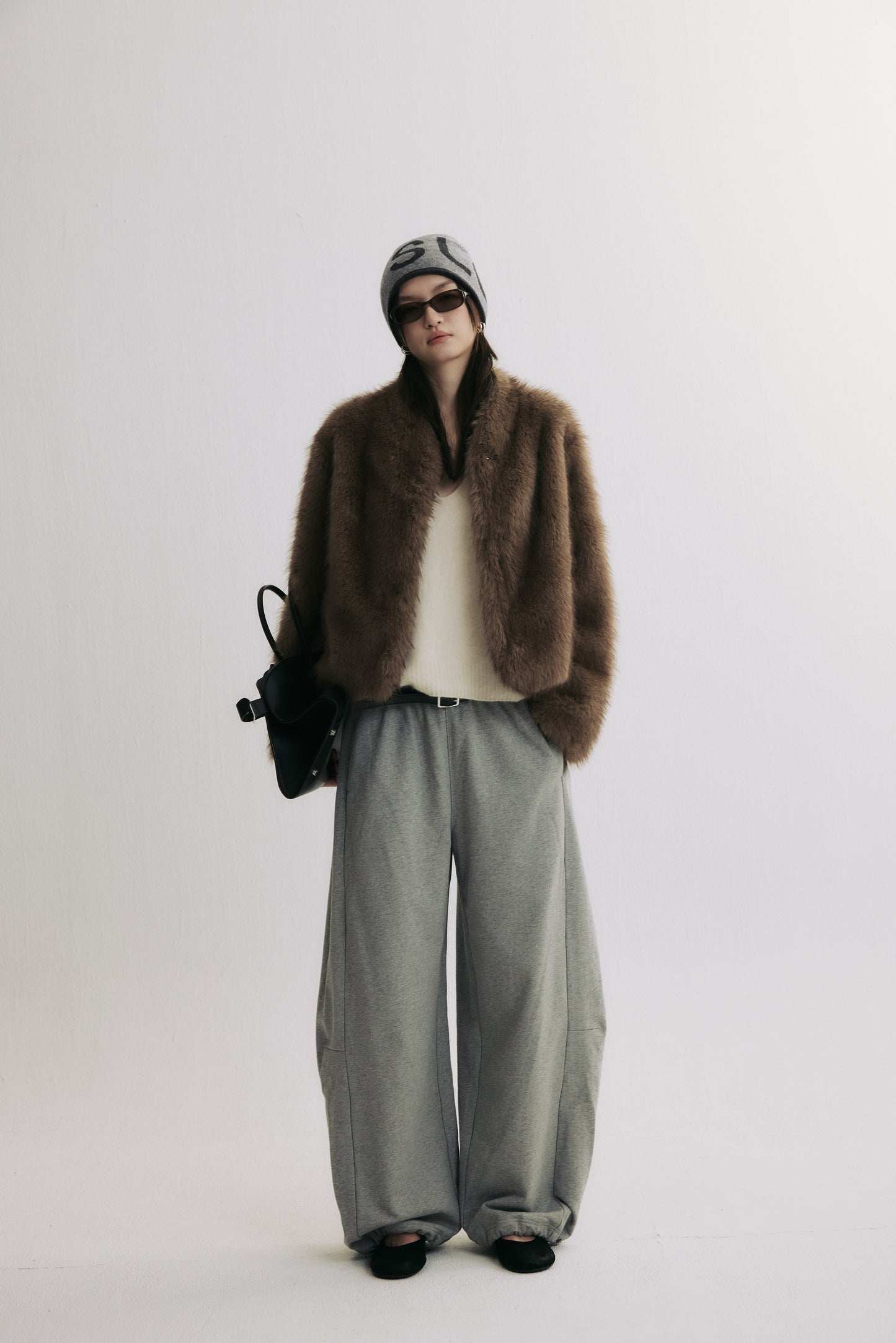 Deconstructed Horseshoe Sweatpants