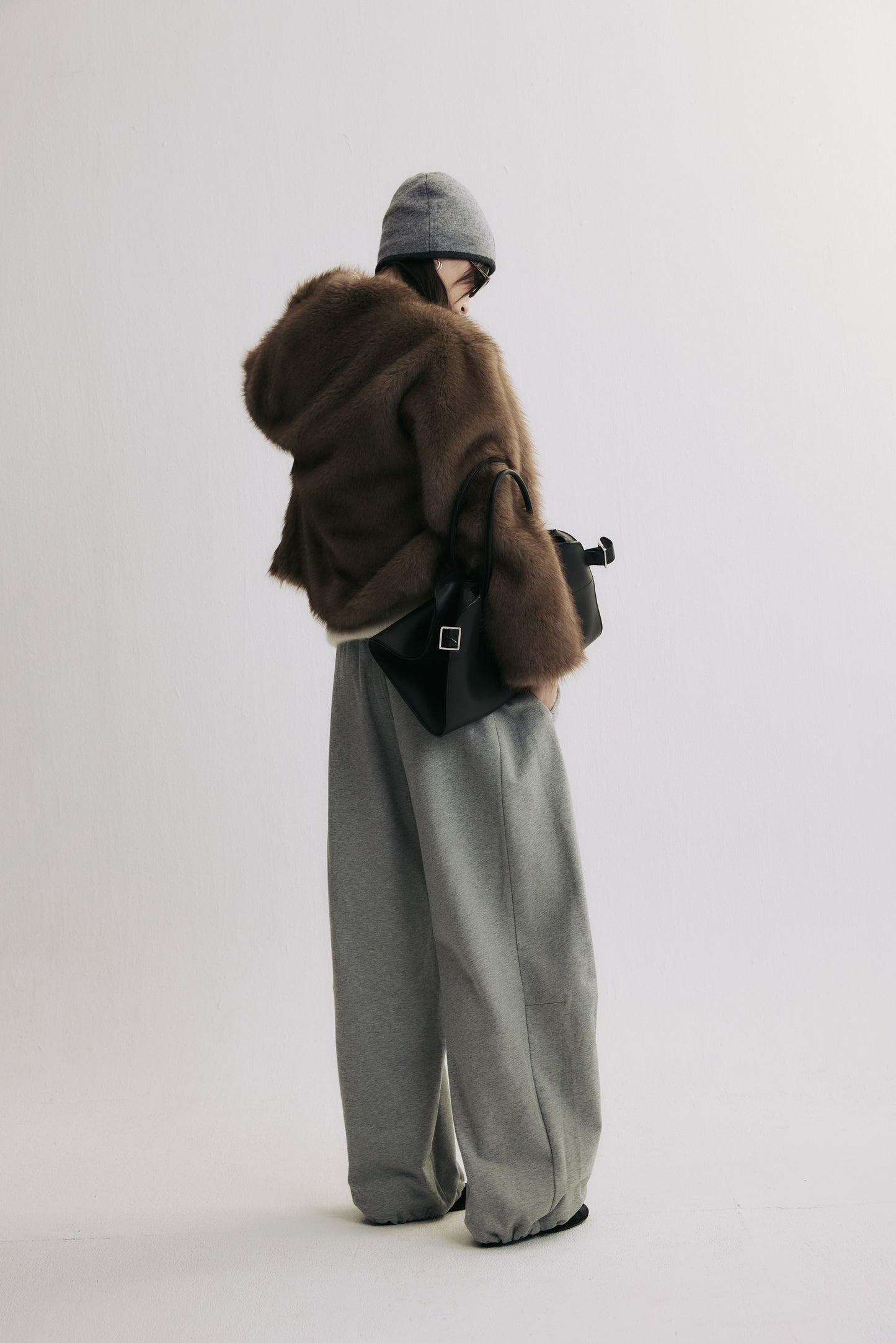 Deconstructed Horseshoe Sweatpants