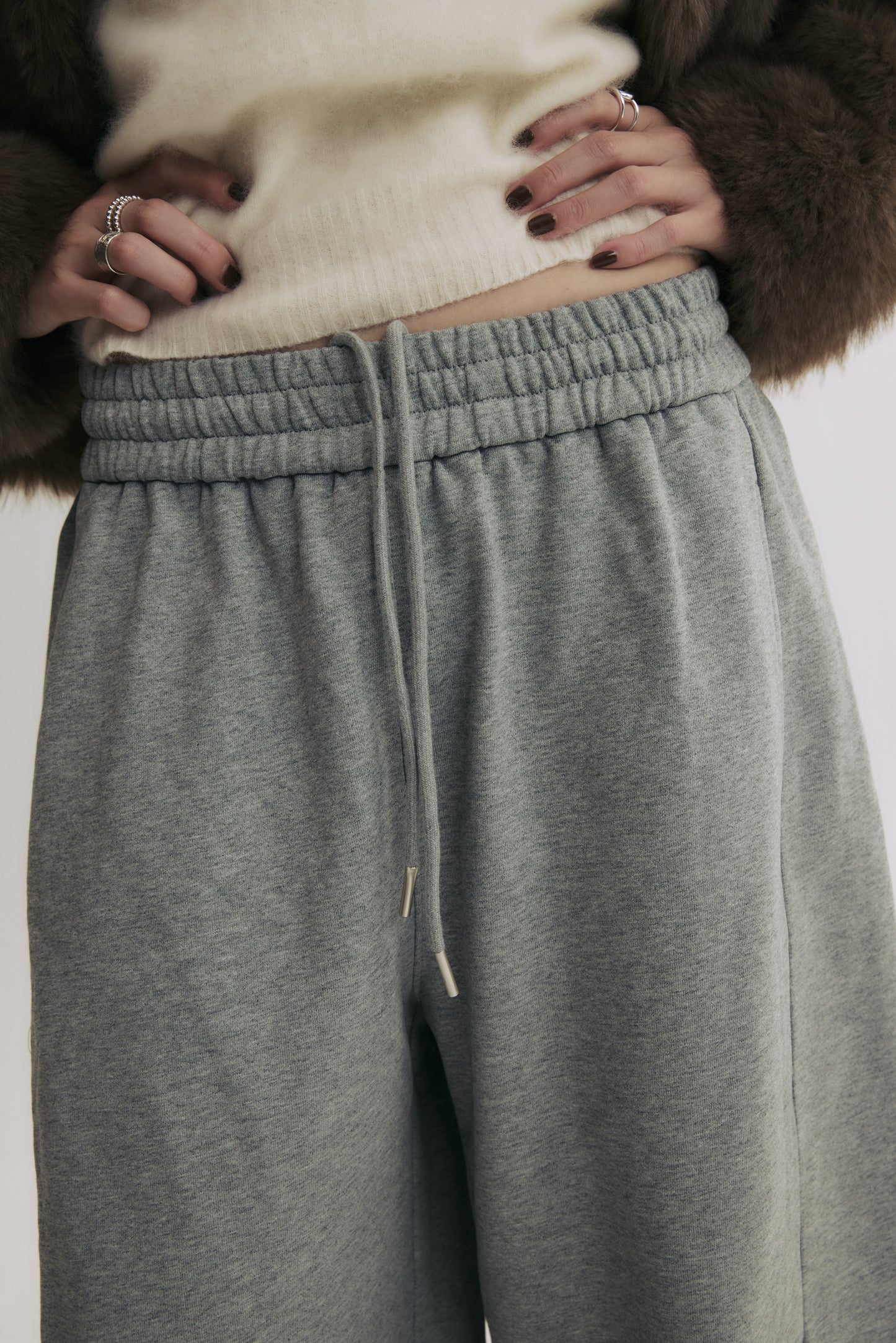 Deconstructed Horseshoe Sweatpants
