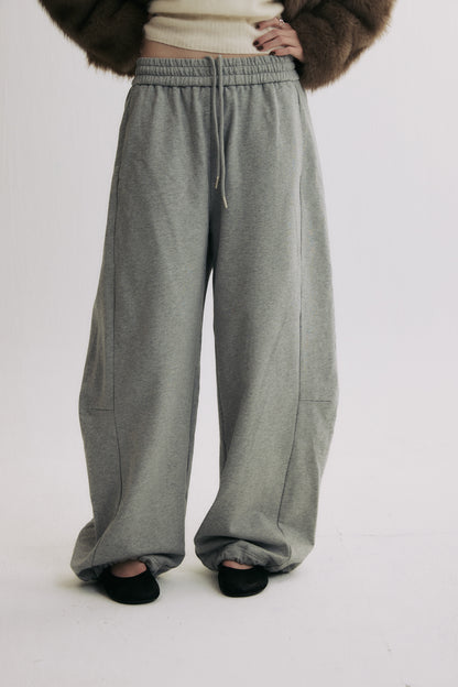 Deconstructed Horseshoe Sweatpants