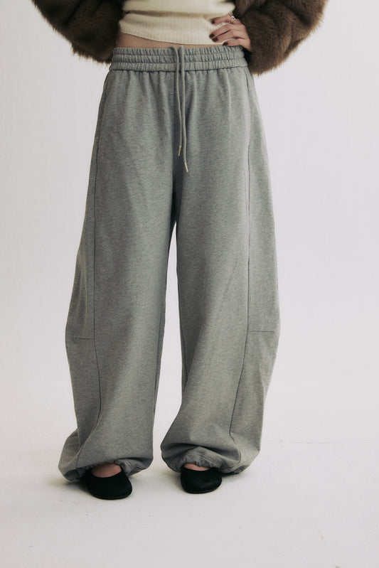 Deconstructed Horseshoe Sweatpants