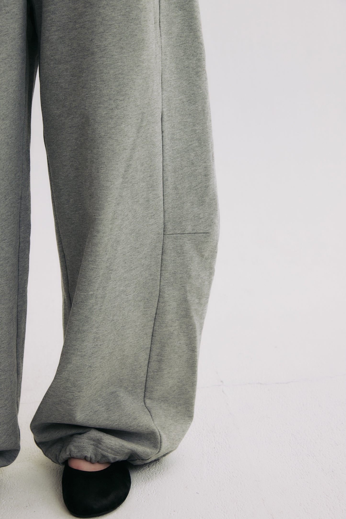 Deconstructed Horseshoe Sweatpants