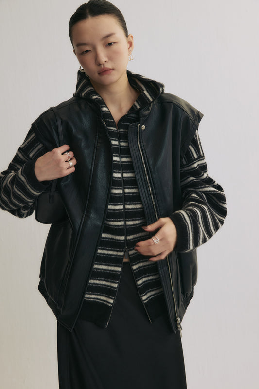 Rebel Vegan Leather Vest