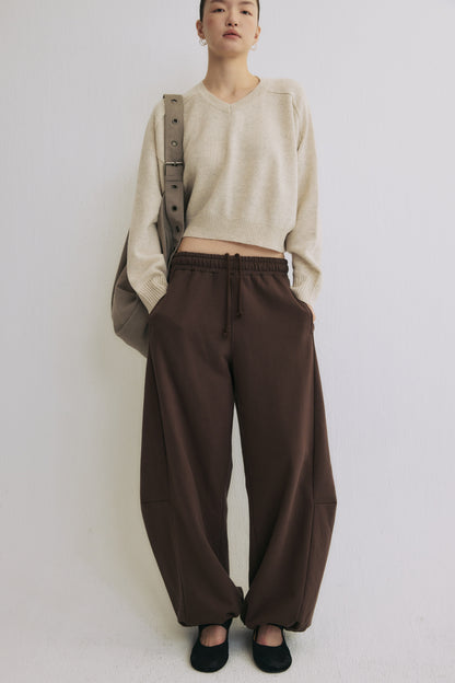 Deconstructed Horseshoe Sweatpants