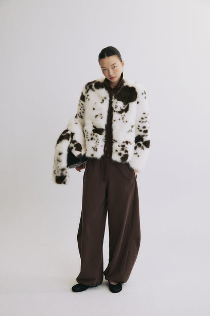 Nordic Reverie Faux Fur Jacket