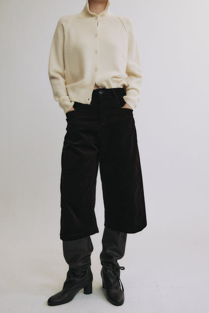 Nara Corduroy Cropped Pants