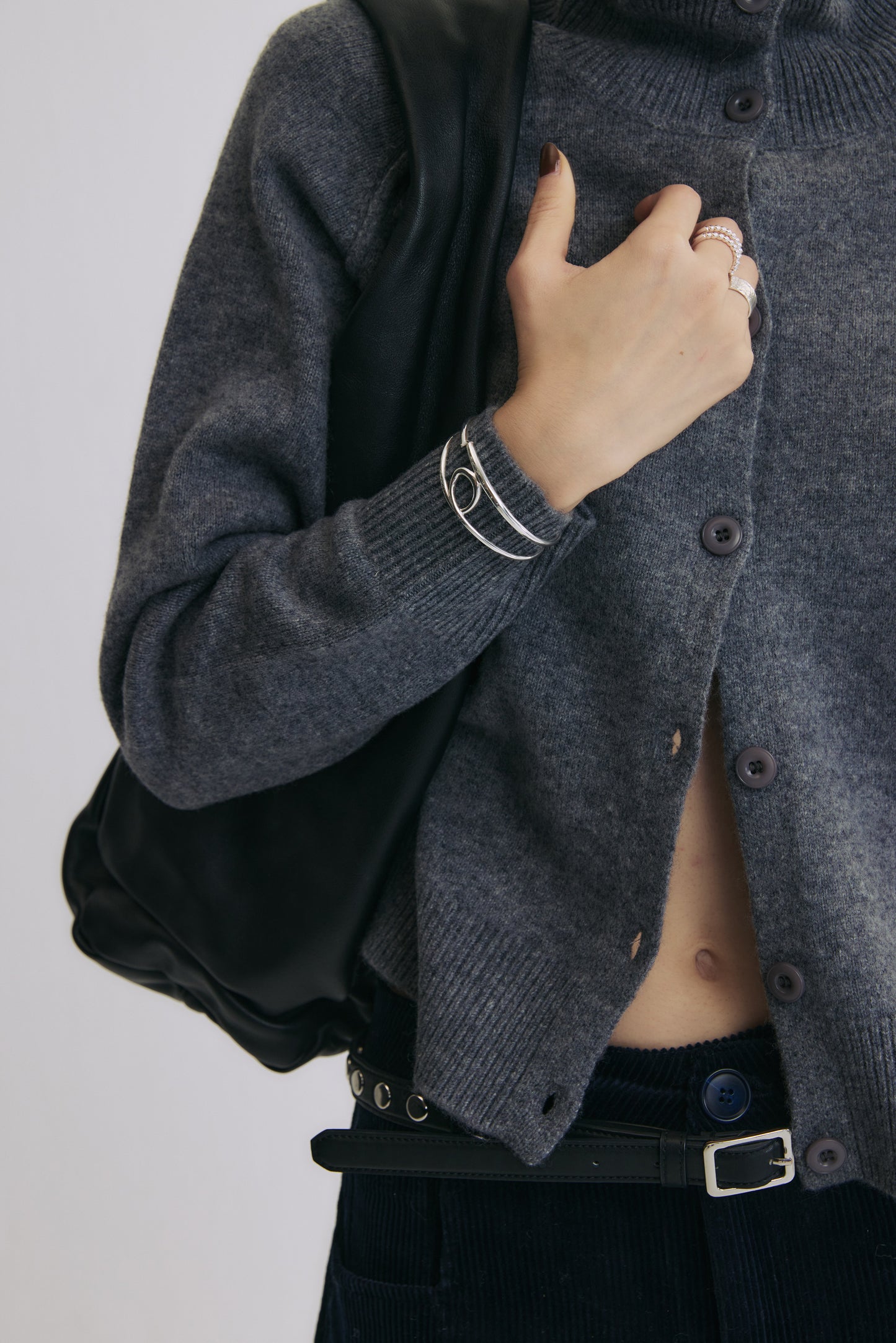 FORM Dual-Line Open Bangle