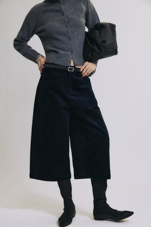 Nara Corduroy Cropped Pants