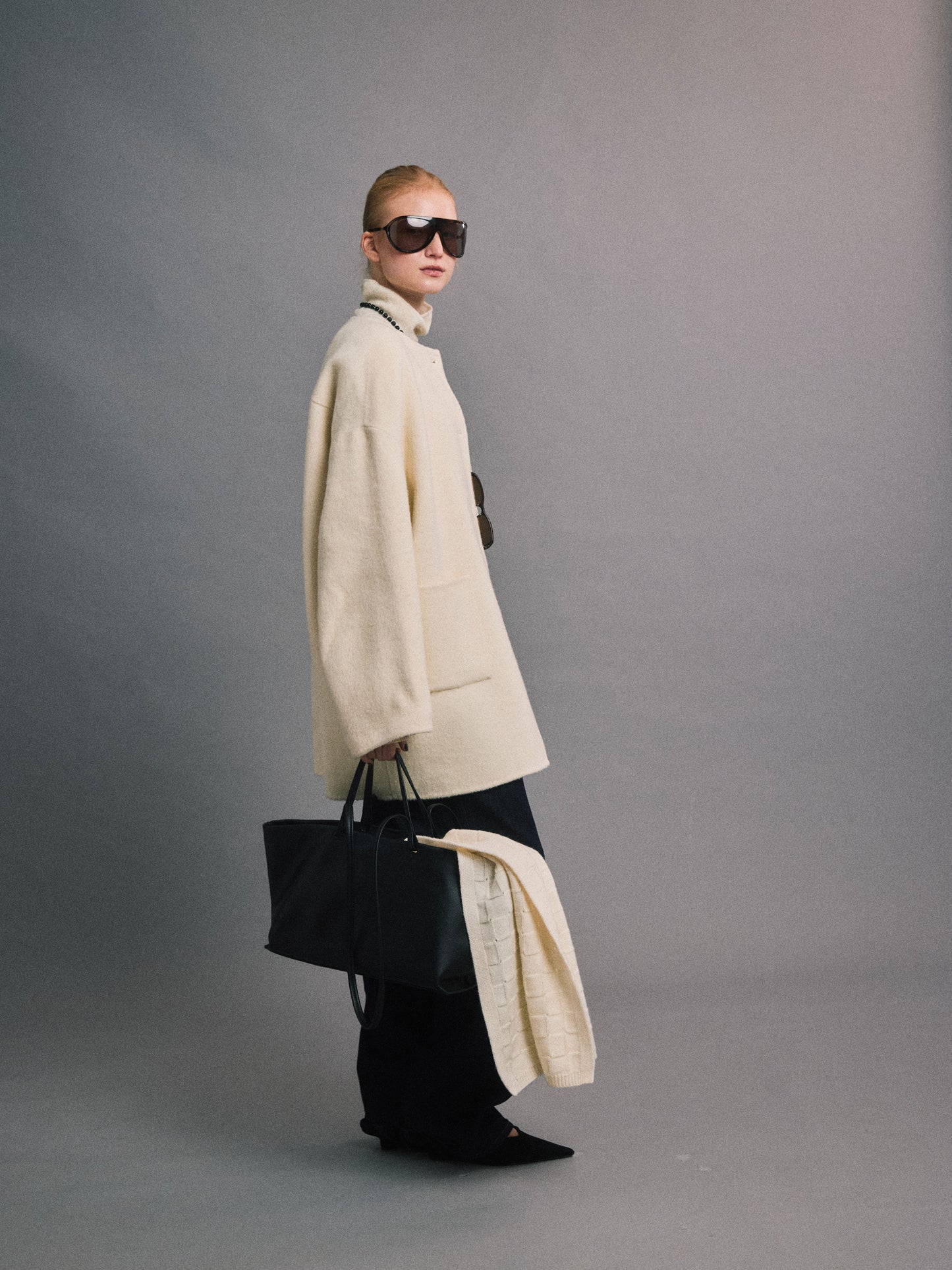 Leading Lady Double-Faced Wool Coat