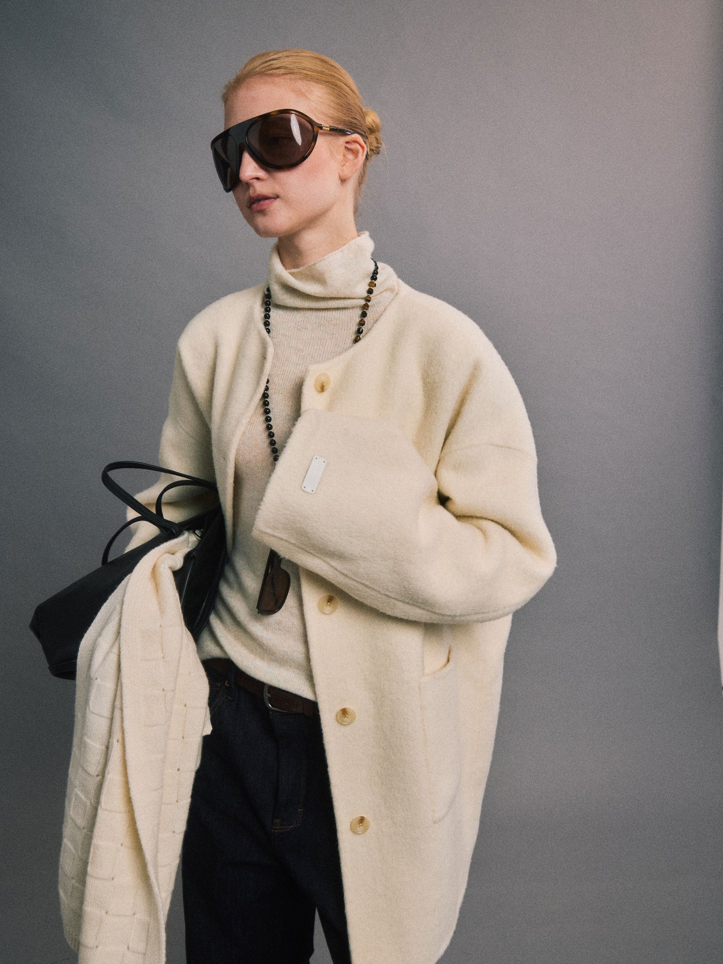 Leading Lady Double-Faced Wool Coat