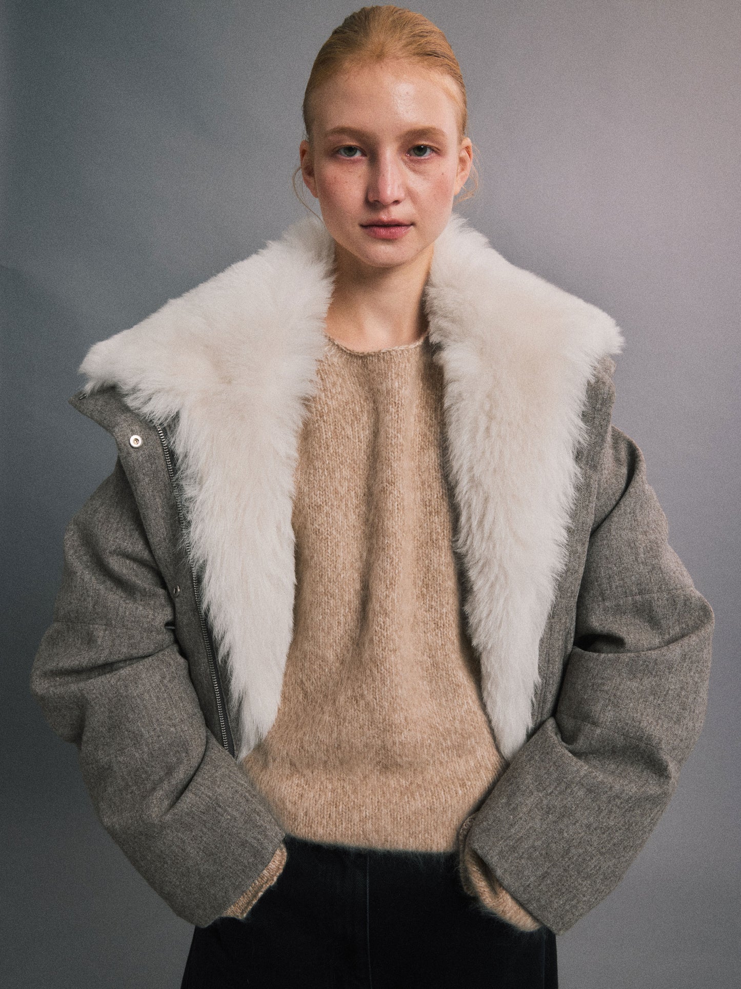 Finland Holiday Wool & Goose Down Parka