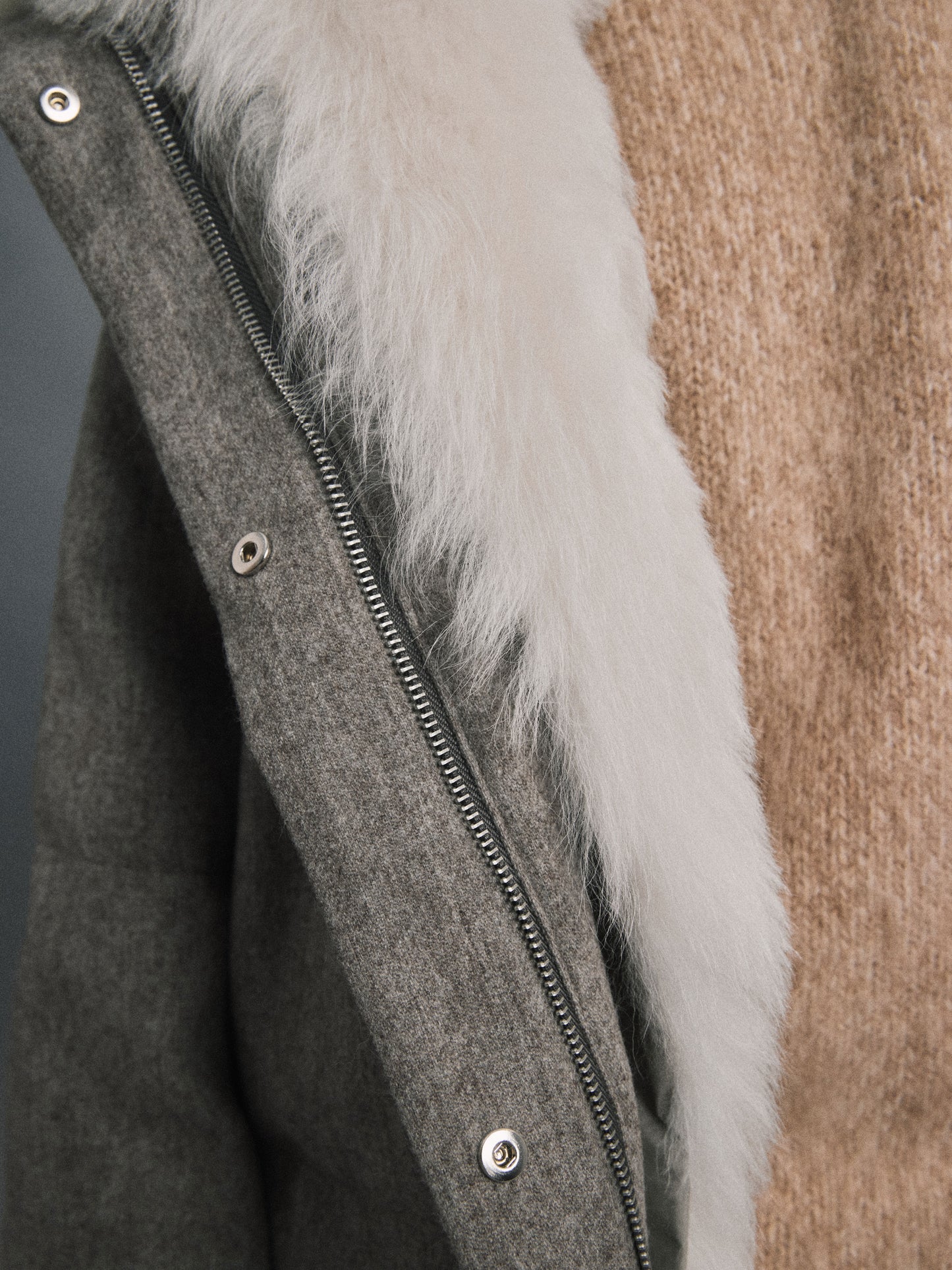 Finland Holiday Wool & Goose Down Parka