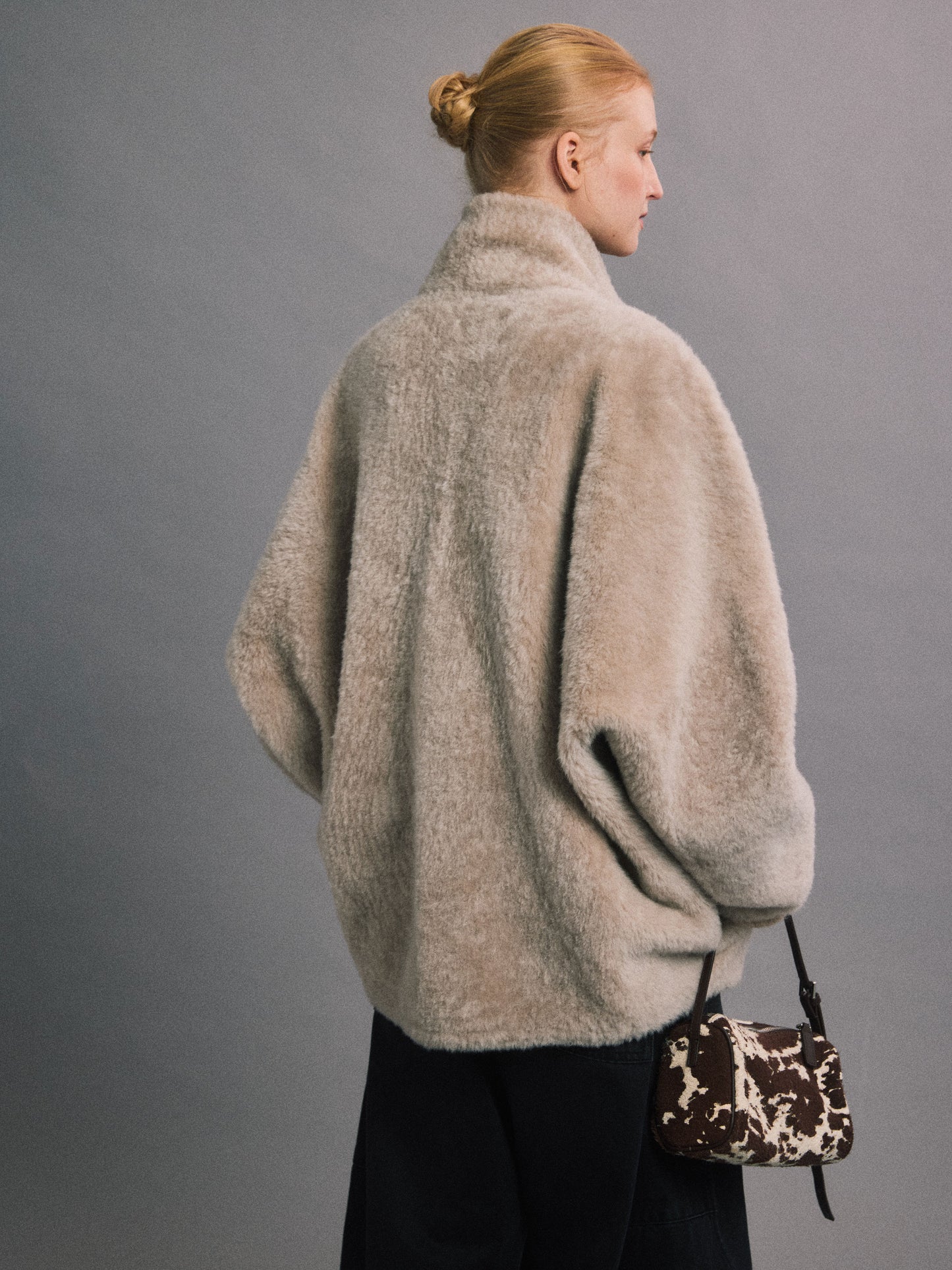 冬日暖陽 高奢皮毛一體外套