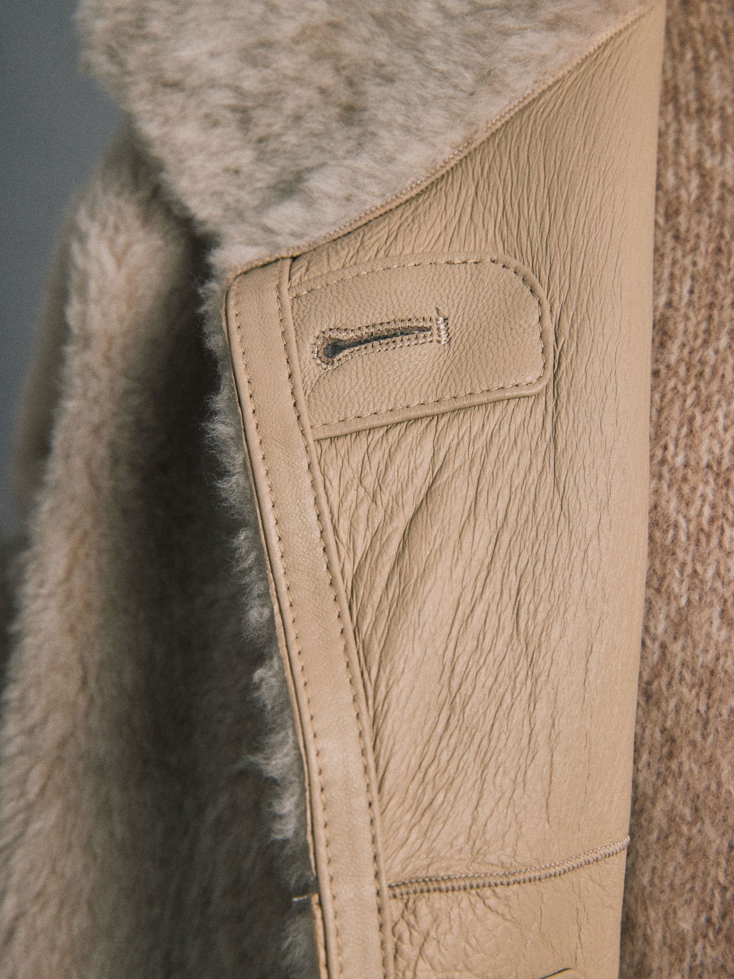 冬日暖陽 高奢皮毛一體外套