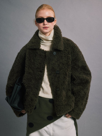 Sapporo Notes Shearling Jacket