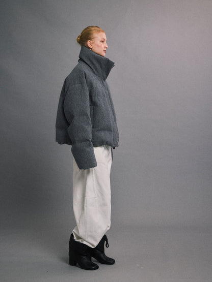 Finland Holiday Wool & Goose Down Parka