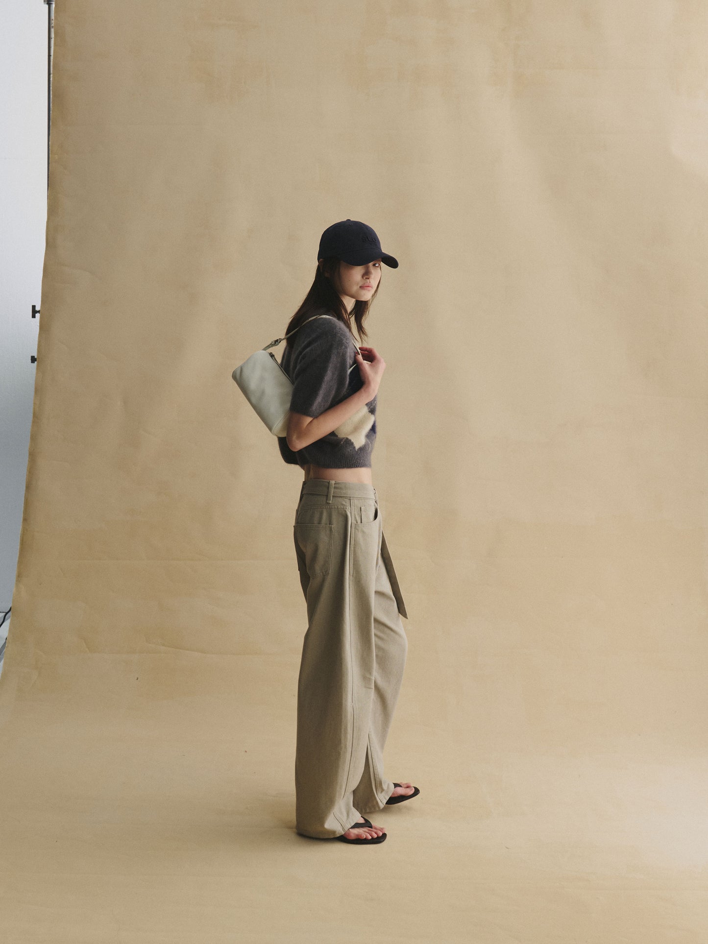 Collegiate Diamond Cashmere Knit