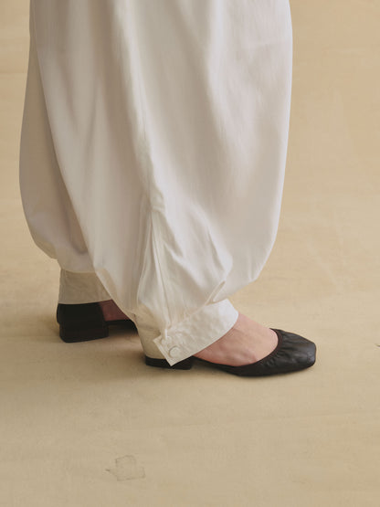 Blanche White Balloon Pants