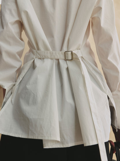 Smart Tailored Stand-Collar Shirt