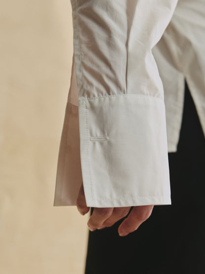 Smart Tailored Stand-Collar Shirt