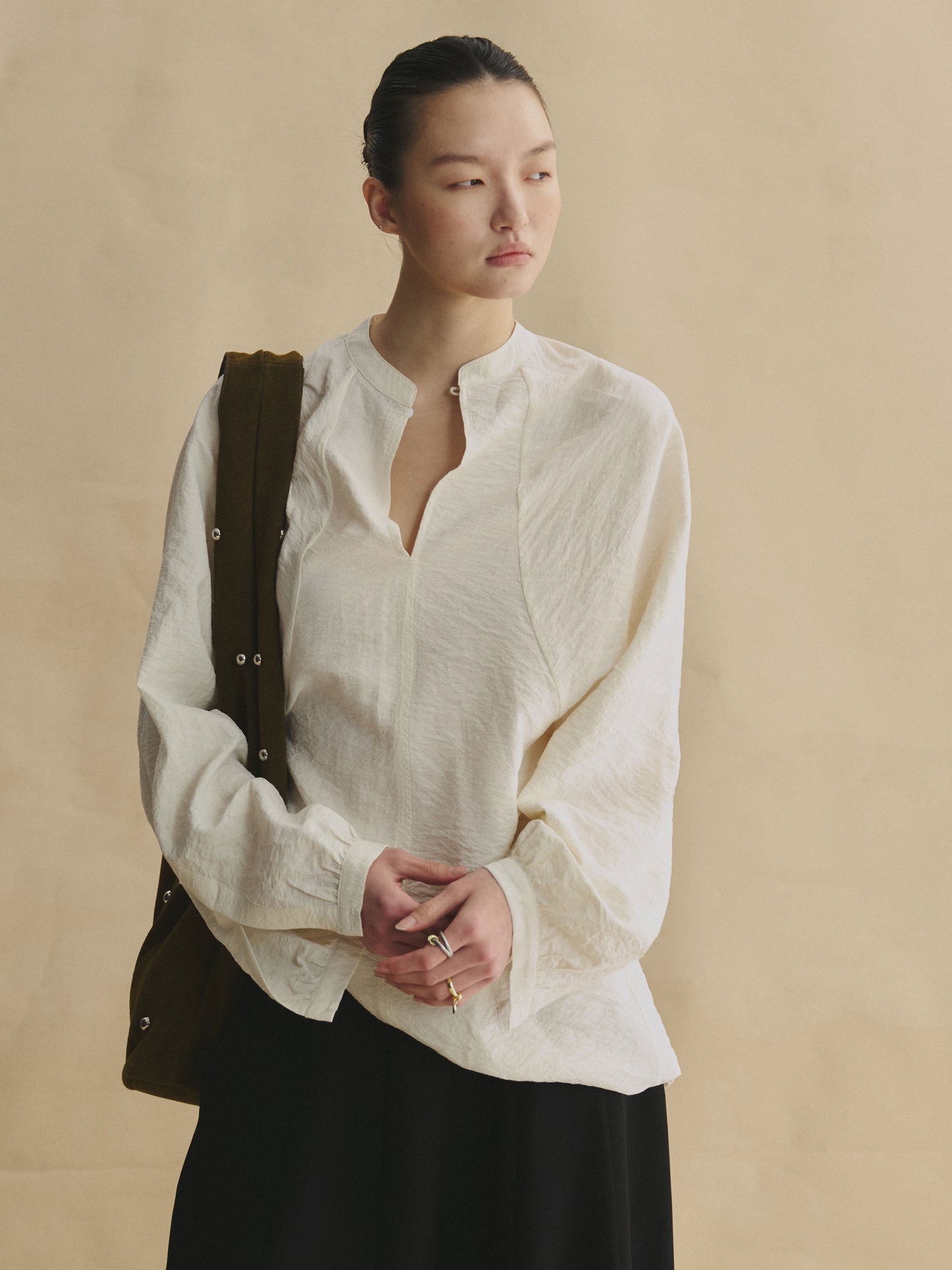 Wabi Ease Silk Shirt