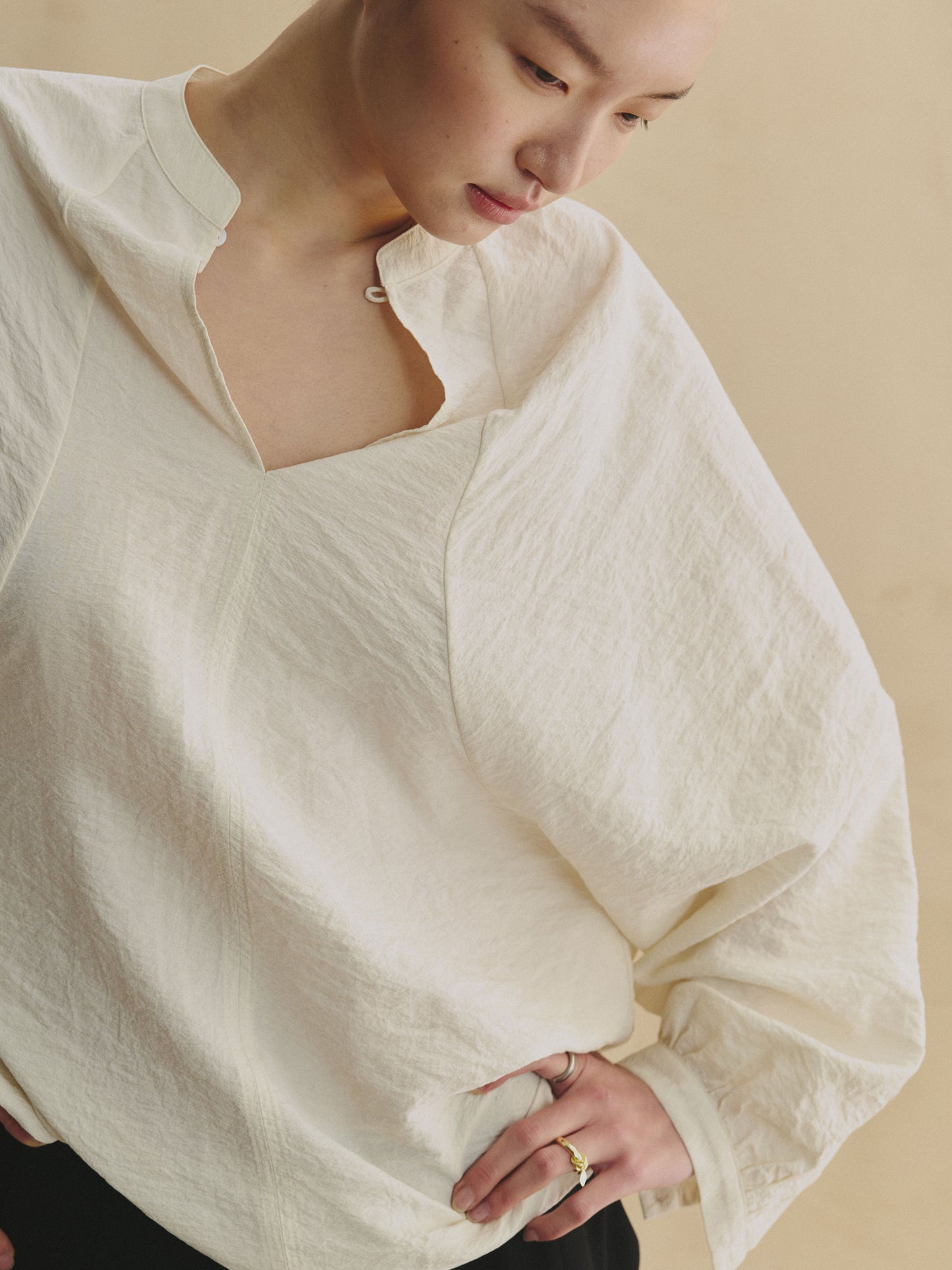 Wabi Ease Silk Shirt