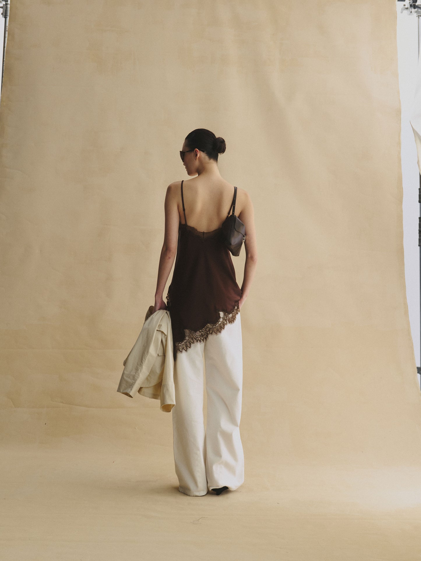 Mocha Affair Silk Camisole