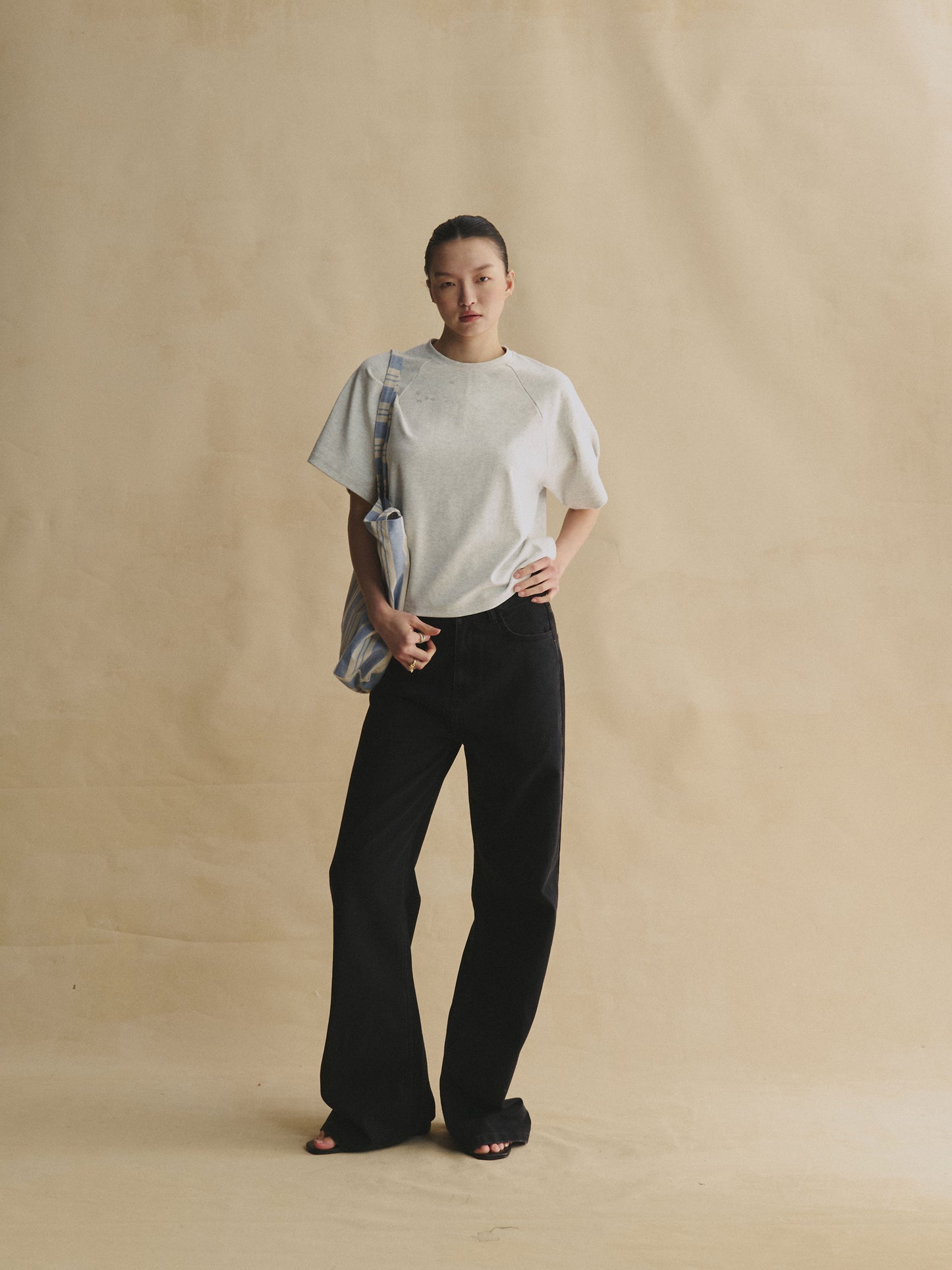 Model Straight-Leg Denim