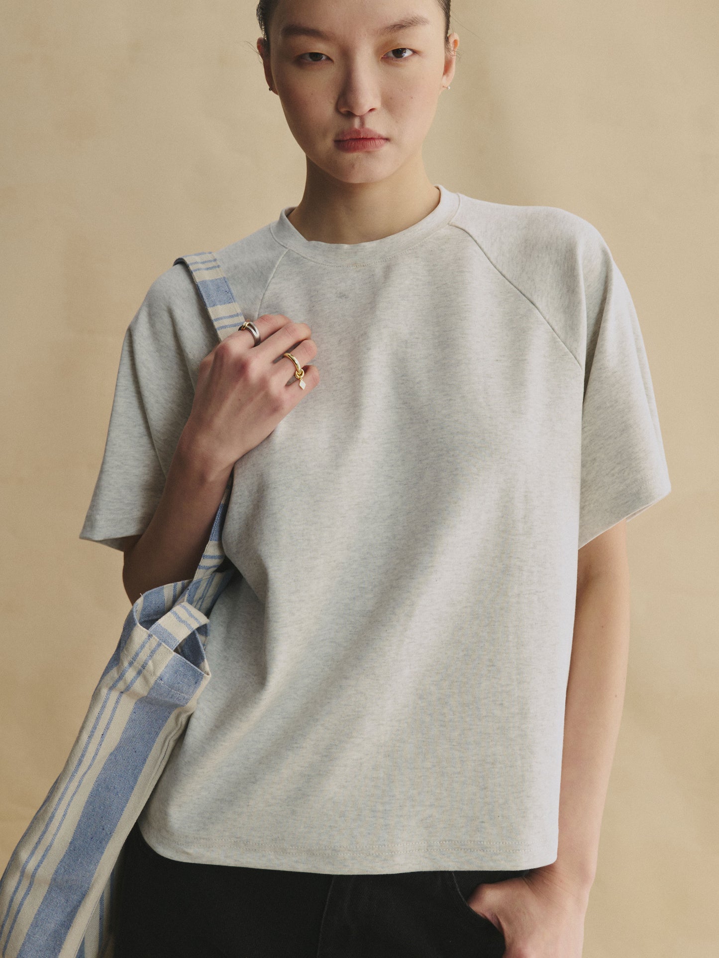 「蔚藍心情」圓領短 Tee