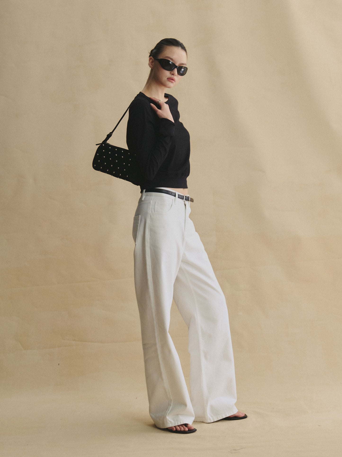 Model Straight-Leg Denim